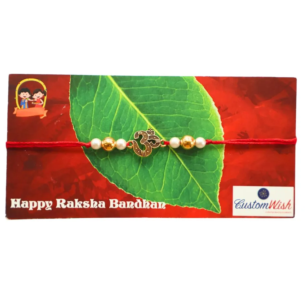 Aum Metallic Rakhi